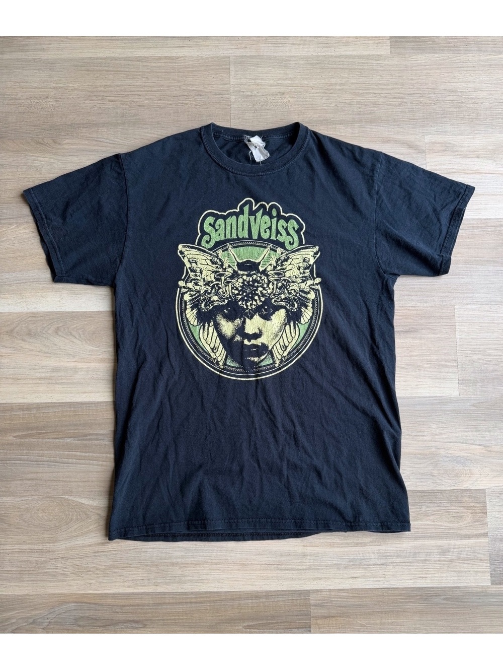 Vintage 2000's Sandveiss Sludge Metal Graphic T-Shirt